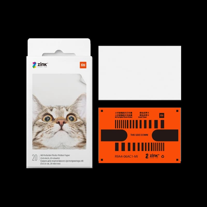 Xiaomi Portable Photo Printer Paper (2X3 Inch 20 Sheets)